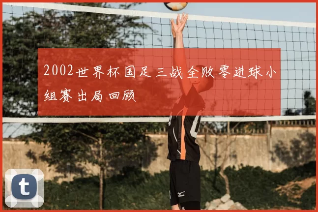 2002世界杯国足三战全败零进球小组赛出局回顾